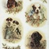 Rice Paper - Christmas dogs