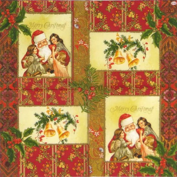 Lunch Napkins (20) - Christmas Santa