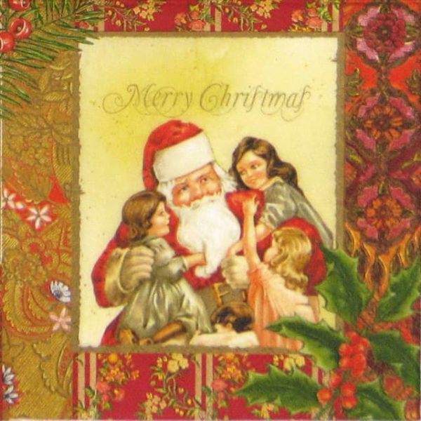 Lunch Napkins (20) - Christmas Santa