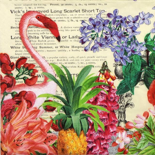 Lunch Napkins (20) - Tropical Garden