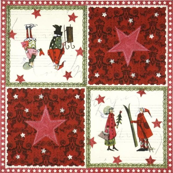 Paper Napkin - Silke Leffler: Christmas Magic
