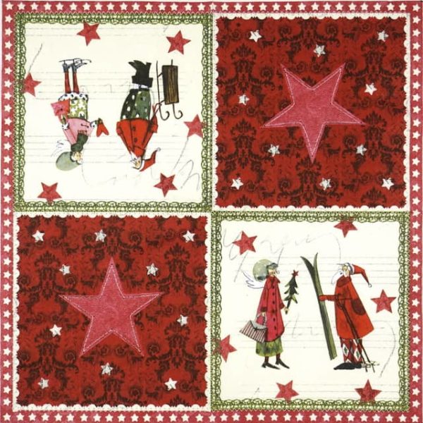 Lunch Napkins (20) - Silke Leffler: Christmas Magic