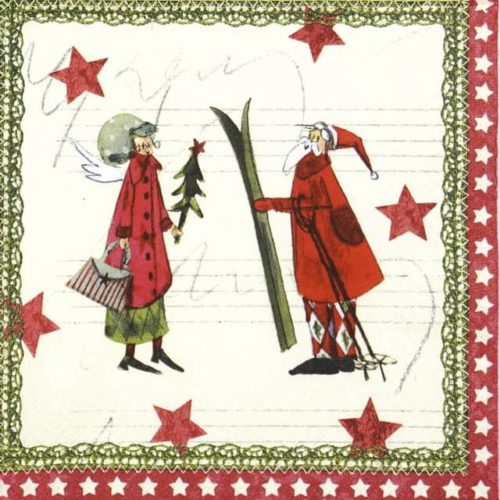 Lunch Napkins (20) - Silke Leffler: Christmas Magic