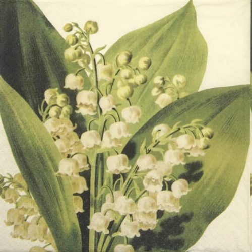 Paper Napkin - Lily of the Valley