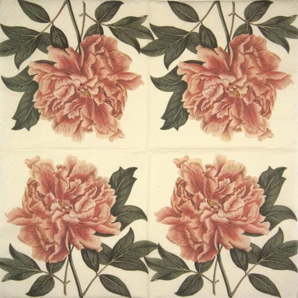 Paper Napkin - Peony