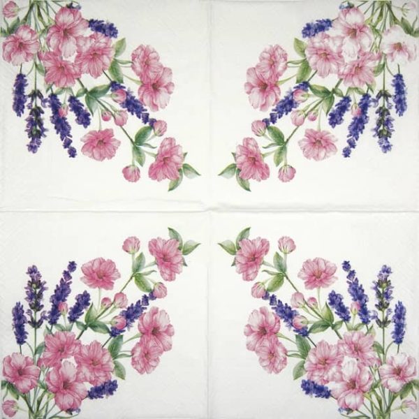 Lunch Napkins (20) - Gentle bouquet