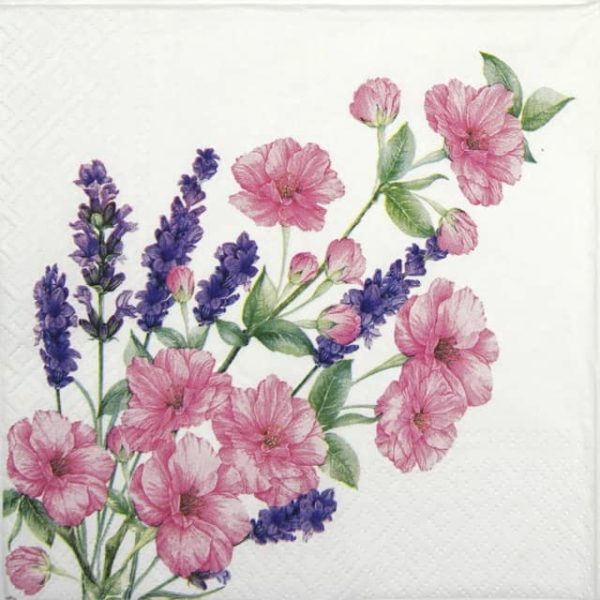 Lunch Napkins (20) - Gentle bouquet