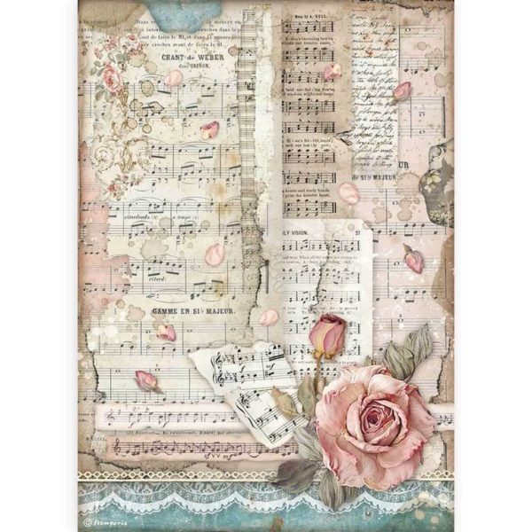 Rice Paper - Passion roses and music