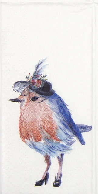 Handkerchiefs - Garden Party Bird