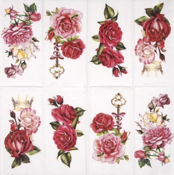 Handkerchiefs - Royal Rose