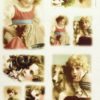 Rice Paper - Old Pictures Girls and Animals  (22 x 32cm)