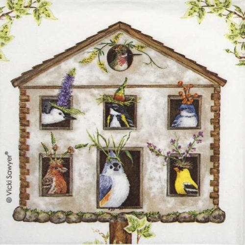 Cocktail Napkins (20) - Vicki Sawyer: House Party