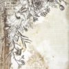 Rice Paper - Romantic Journal stylized flower - DFSA4553 - Stamperia