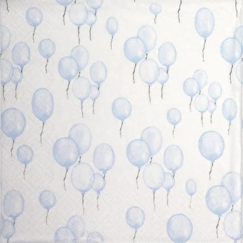 Lunch Napkins (20) - Petit Ballons bleu