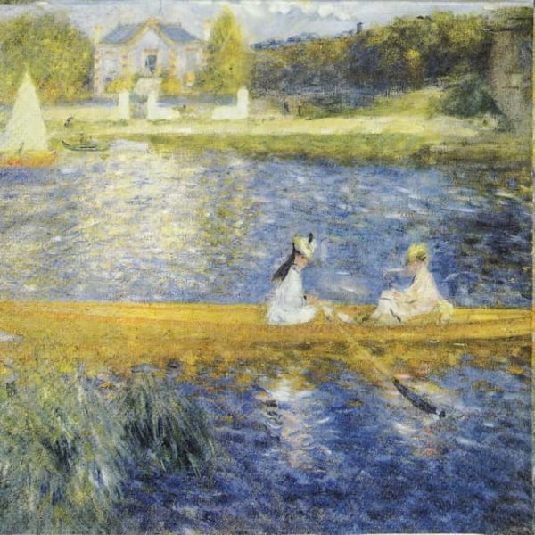 Paper Napkin - The skiff (Renoir)