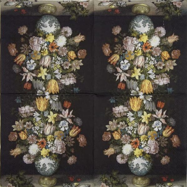 Paper Napkin - Bosschaert Floral - Image 2