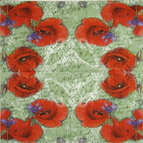 Ambiente_painted-poppies-green_13314210