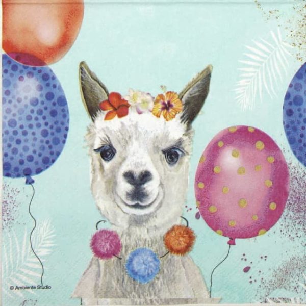 Lunch Napkins (20) - Party lama