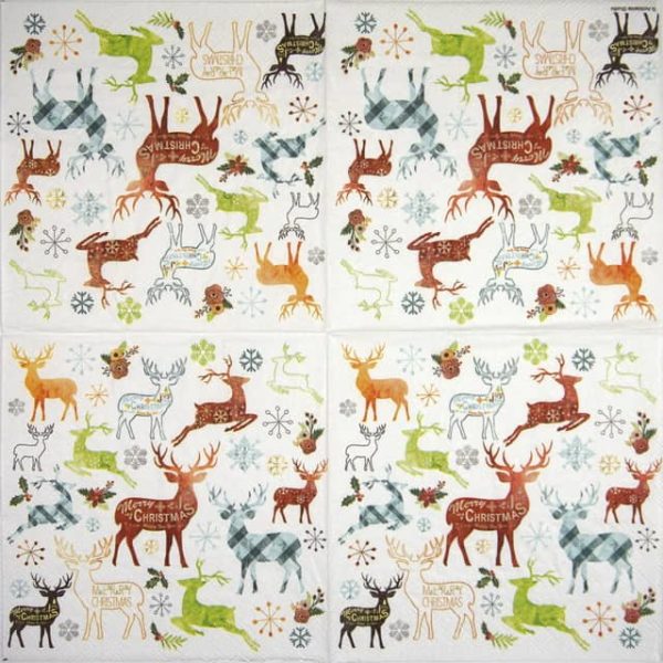 Paper Napkin - X-mas Deer