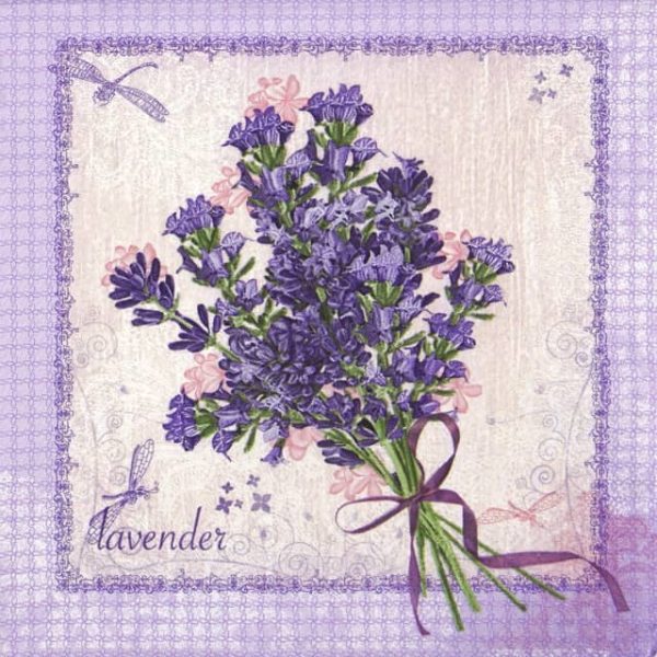 Paper Napkin - Bunch of Lavender