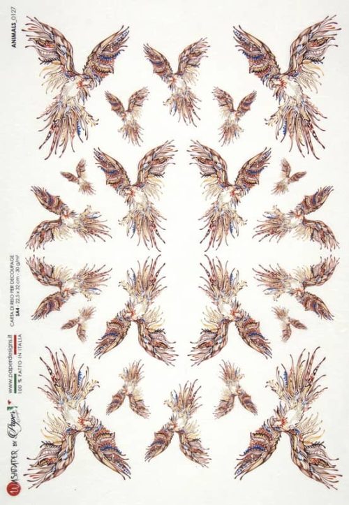 Rice Paper - Birds - 0127 (22 x 32cm)