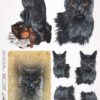 Rice Paper - Black Cats - 0155