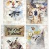 Rice Paper - Dogs and Cats - 0159