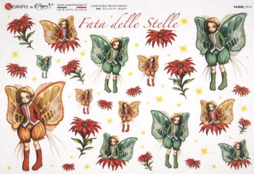 Rice Paper - Starlight Fairies (22 x 32cm)