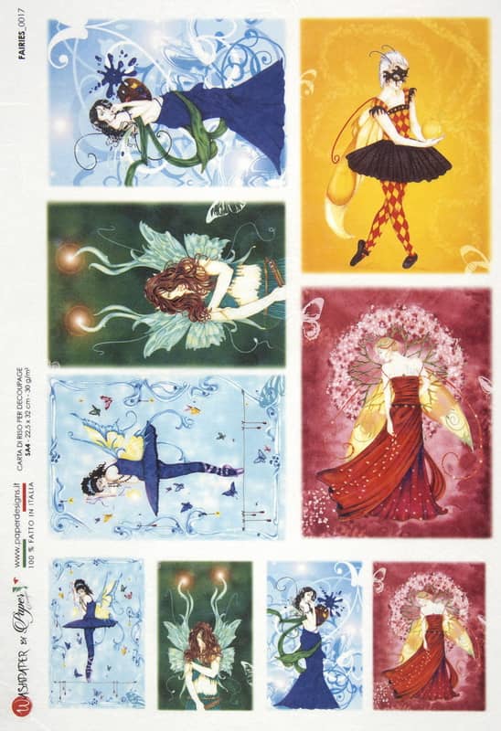 Rice Paper - Dancing Fairies