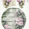 Rice Paper - Time Clock Roses (22 x 32cm)