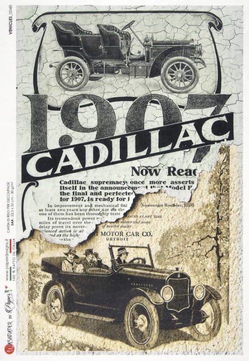 Rice Paper - Vehicles 0048 (22 x 32cm)