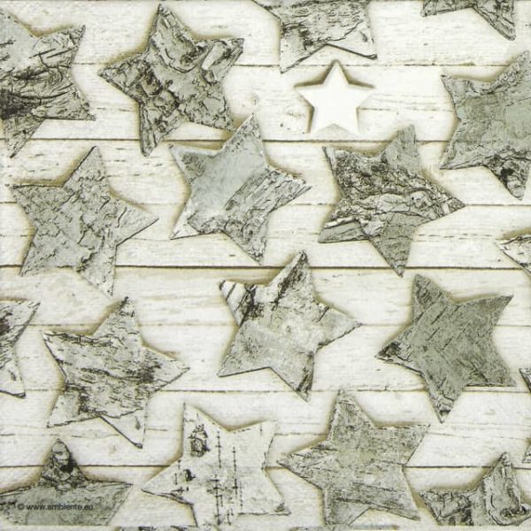 Paper Napkin - Birch Stars