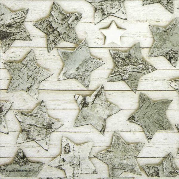 Lunch Napkins (20) - Birch Stars