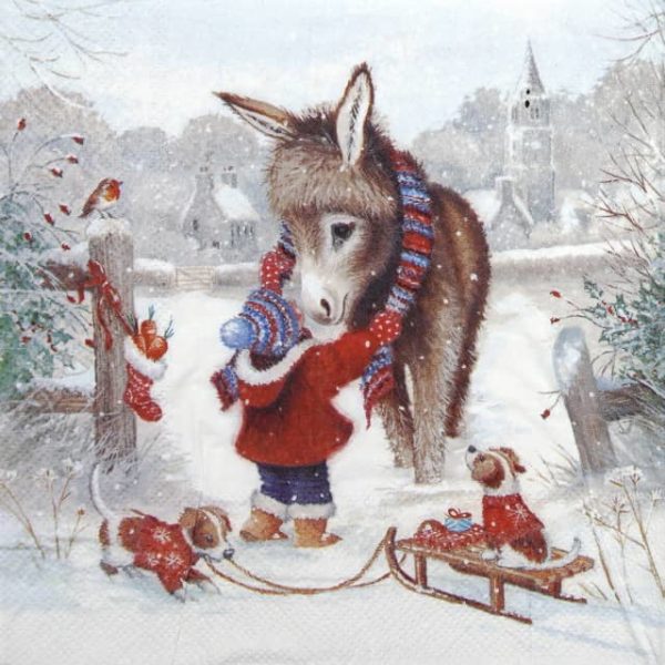 Paper Napkin - Keeping Warm