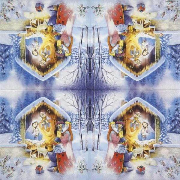 Lunch Napkins (20) - Nativity - Image 2