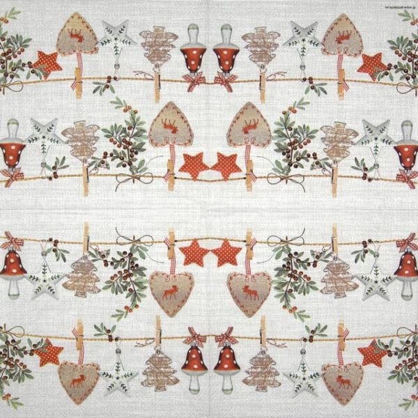 Paper Napkin - Rustical Christmas - Image 2