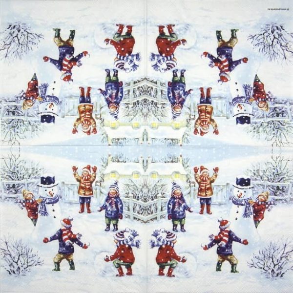 Cocktail Napkins (20) - Snowfun