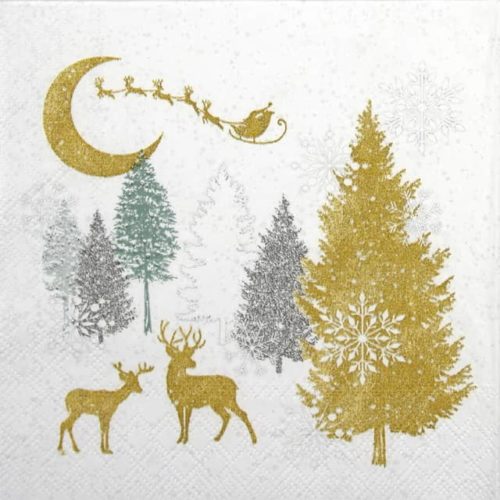 Lunch Napkins (20) - Winter Forest
