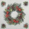 Cocktail Napkins (20) - Wreath On Linen