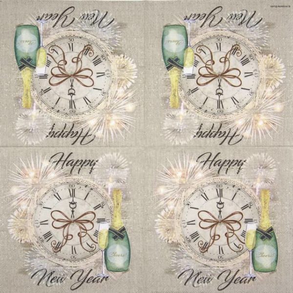 Lunch Napkins (20) - Happy New Year