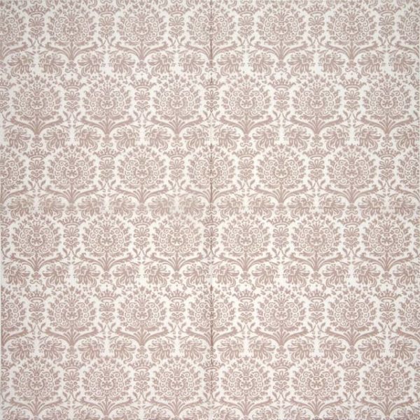 Paper Napkin - Royal Damask shiny rose'