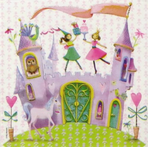 Lunch Napkins (20) - Mila Marquis: Princess Castle