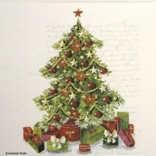 Lunch Napkins (20) - Christmas Tree