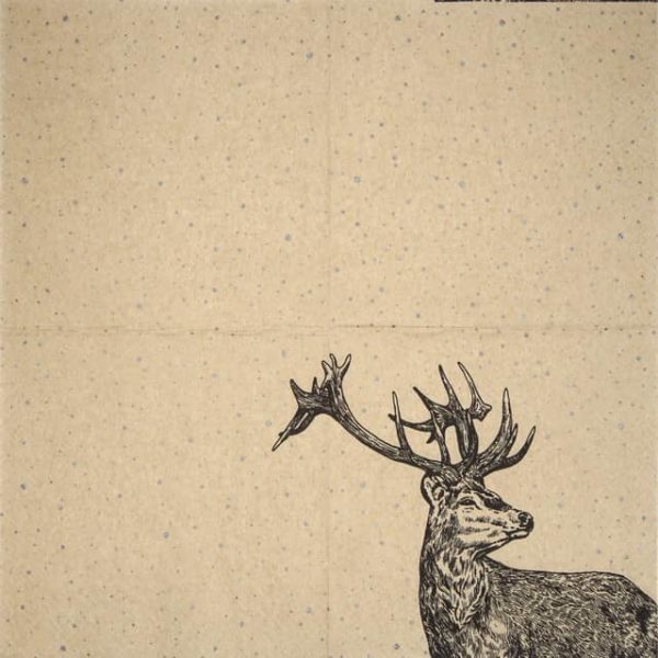 Paper Napkin - Proud Deer - Image 2
