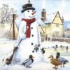 Lunch Napkins (20) - Jolly Snowman