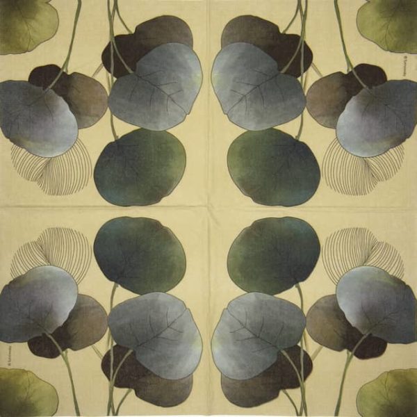 Paper Napkin - Turnowsky: Autumn Glowe green