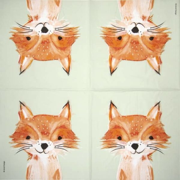 Paper Napkin - Arnolt Design: Foxy