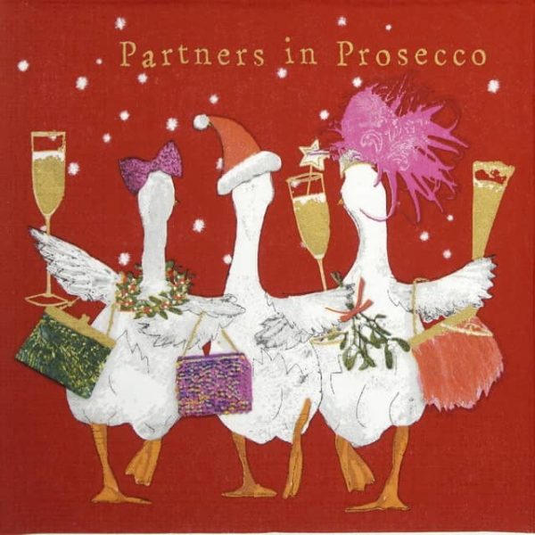 Paper Napkin - Carson Higham: Partners in Prosecco