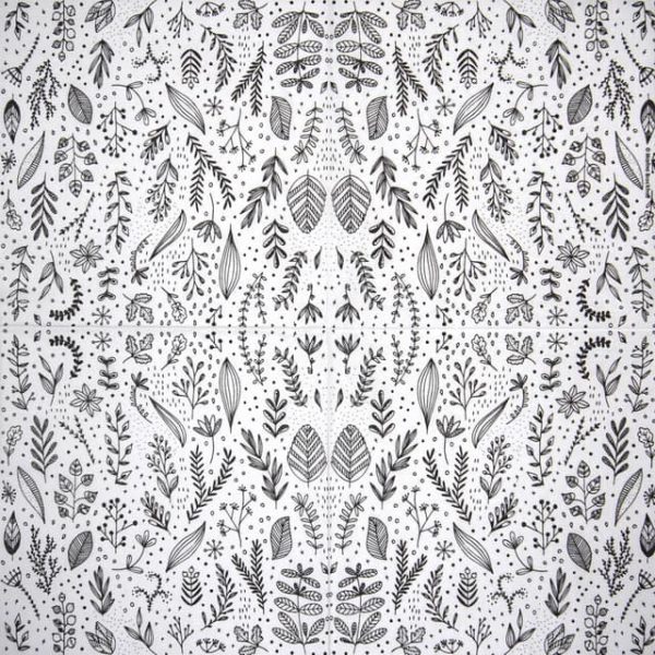 Paper Napkin - Marina Brackhoff: Pure Flower white_PPD_1334093