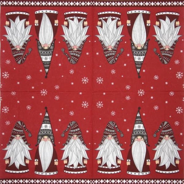 Lunch Napkins (20) -  Gnomes